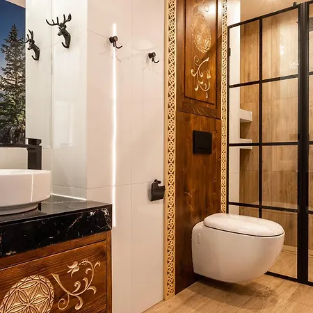 Budzowski Wierch & I Stok Narciarski Na Miejscu דירה זקופאנה